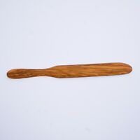 11.81" 2 spatules de bois d'olivier/Flipper/Pancake Turner-Fabriquée à la main