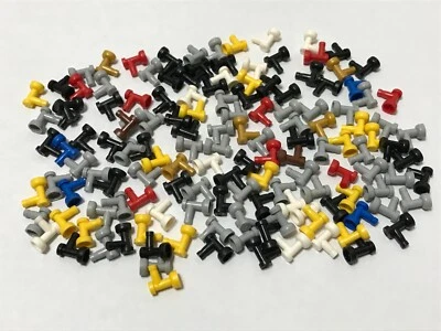 Lego - Lego 1 X 1 Tap Taps Piece - 140 Pieces - 140 Lego Taps - Assorted Colors - Image 1 of 4