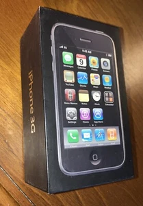 Apple iPhone 3G Box Only Empty - 8 GB - Black - Picture 1 of 6