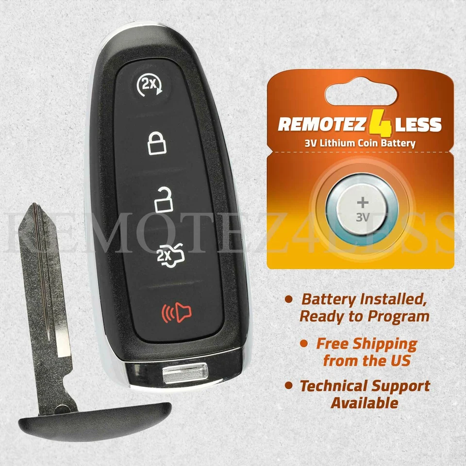 For 2013 2014 2015 2016 2017 Lincoln MKT MKS Keyless Smart Prox Remote Key Fob Foto 1 de 1