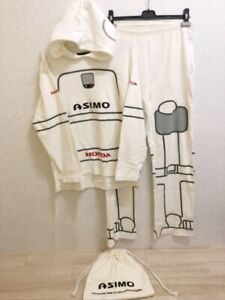 ASIMO HONDA Humanoid Robot sweatshirt and Pants set Mens M size