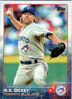 2015 Topps #316 R.A. Dickey Toronto Blue Jays - Image 1 of 2