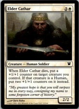 Elder Cathar Magic The Gathering Innistrad Card Light Play X1