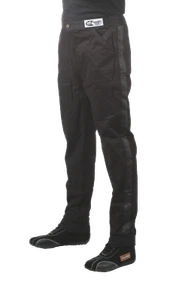 RaceQuip Single Layer Racing Driver Fire Suit Pants SFI3.2A/1 Small Black 112002 - Picture 1 of 3