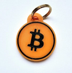 Bitcoin NFC Tag Schlüsselanhänger - Bild 1 von 4