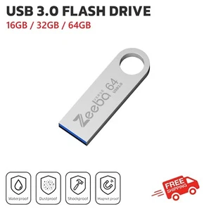 Flash Drive USB 3.0, High Speed Memory Stick, Thumb Drive, 16 GB 32 GB 64 GB - Picture 1 of 8