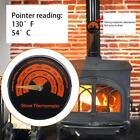 1*Magnetic Fireplace Fan Stove Thermometer For Log Temperature Gauge Burner U5I9