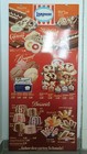 Langnese Eiskarte Eisschild Eistafel Preistafel Dolomiti Cornetto 1975 Werbung 