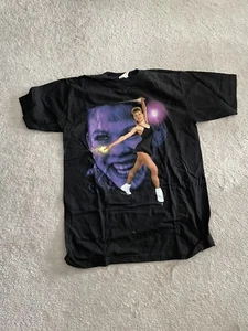 90er Jahre Vintage Tour Champ Oksana Eisfigur Skaten selten schwarz Shirt Vintage L nie getragen - Bild 1 von 1