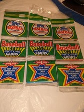 LOT OF 3 -1990 TOPPS  RACK PACK  45 CARDS FRASER,  DOC GOODEN,  OZZIE SMITH 
