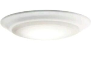 Kichler Lighting 43846 WHLED30 Signature Flush Mount White LED, 3000K 14W- New