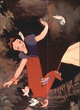 1993 Snow White and the Seven Dwarfs Series One #15 Just Like a Doll's House