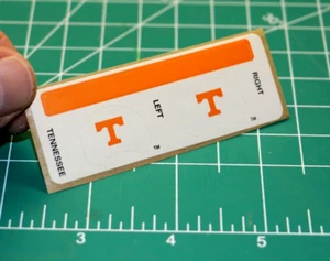 1990's Tennessee Vols OPI FACTORY *DECAL SHEET ONLY* Football Gumball Helmets - Picture 1 of 18