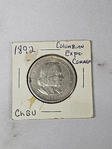 1892 Columbian Half Dollar Silver EXPOSITION Cover