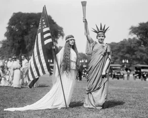 Vintage 4th of July Reprint ? Patriotic Independence Day - 5x7 Glossy Photo - Picture 1 of 1