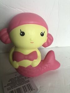 JUMBOW Cute 5” “PINK MERMAID” Slow Rising Squishes Scented TOY Gifts