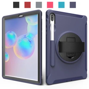 For Samsung Galaxy Tab S6 2019 / S6 Lite 2020 Tablet Shockproof Strap Case Cover - Picture 1 of 47