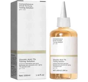 Ácido glicólico 7 % tónico diario exfoliante iluminador suavizante radiación 3,38 oz - Imagen 1 de 7