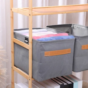 3 Piece Foldable Storage Drawer Organiser Box Tidy Socks Bra Ties Draw Divider - Picture 1 of 15