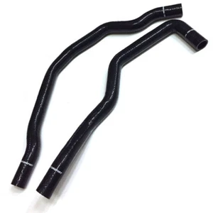 MANGUERAS RADIADOR SILICONA NEGRA M2 MOTORSPORT 2 PIEZAS HONDA S2000 AP1 AP2 Y3235 - Imagen 1 de 1