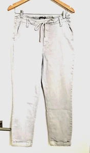 PAIGE Gr. 28 Christy Kordelzug hellbraun sand Chino Hose elastischer Rücken & Kordelzug - Bild 1 von 11