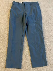 NWT Kirkland Women’s 6 Deep Blue Crop Slim Leg Pants - Picture 1 of 5