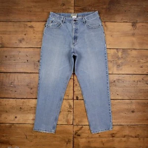 Vintage L.L. Bean Jeans Hose Trousers 34x29 Denim Herren Tapered Blau Baumwolle - Bild 1 von 10