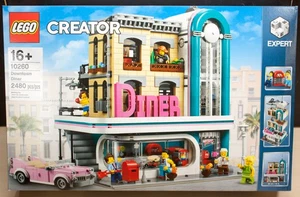 LEGO Creator Expert Downtown Diner (10260) Neu versiegelter Karton - Bild 1 von 16