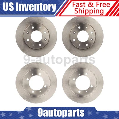 Rotores de freno de disco delanteros y traseros para Mitsubishi Space Star 2003 2004 Foto 1 de 4