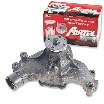 Airtex Engine Water Pump for 1988 Chevrolet V20 Suburban 7.4L V8 Coolant ob - Image 1 of 4