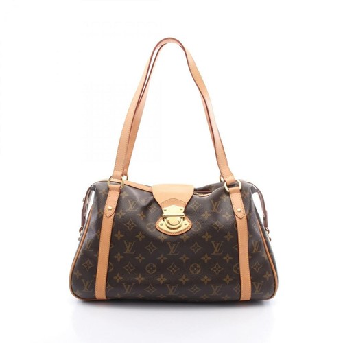 LOUIS VUITTON（LV） Borsa a tracolla Louis Vuitton Stresa Pm Monogram rivestita in pvc tela pelle donna
