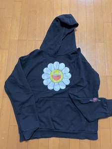 J Balvin x Takashi Murakami Flower Graphic Hoodie, Größe L - Bild 1 von 5