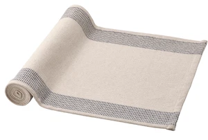 IKEA SILVERARV Table Runner, Blue Beige, 18x59" , 45x150 cm Cotton NEW - Picture 1 of 5
