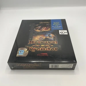 Betrayal at Krondor~ MS-DOS~ Big Box~ CD-ROM PC Game~ RARE! NEW SEALED - Picture 1 of 5