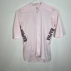 Rapha Damen Pro Team Aero Trikot Größe M Rosa Kurzarm Full Zip - Bild 1 von 6