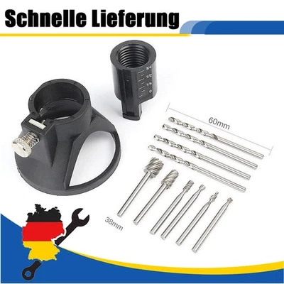 Fräser Spiralbohrer Aufsatz Zubehör Holz für Mini Dremel Schleifer Werkzeug DE - Bild 1 von 4