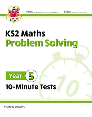 New KS2 Maths 10-Minute Tests: Problem Solving - Year 5: superb ... by CGP Books - Image 1 of 2