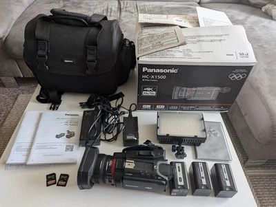 Panasonic HC-X1500E Ultra HD Camcorder - Schwarz - Bild 1 von 4