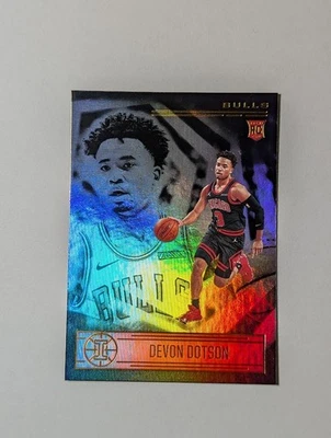 2020-21 Panini Illusions Devon Dotson RC #181 Chicago Bulls - Image 1 of 2