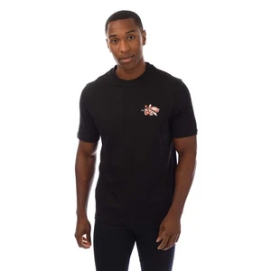 Men's Lyle And Scott Graphic T-Shirt in Black - Picture 1 of 4