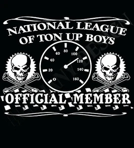 Camiseta Ton Up Boys Original Café Racers XXXL XXXXL XXXXXL 3XL 4XL 5XL AÑOS 50 60 - Imagen 1 de 2