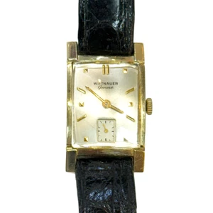 Wittnauer 14K Gelbgold Vintage Armbanduhr - Bild 1 von 5