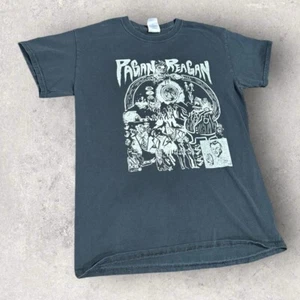 Camiseta Pequeña De Colección Pagan Reagan Band Hardcore Underground Punk Hard Rock - Imagen 1 de 8