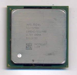 Intel Pentium 4 2.8 GHz socket 478 CPU SL7EY 512/400 Top Northwood A upgrade - Imagen 1 de 1