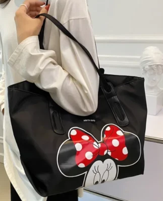 Disney Mickey Women's Shoulder Bag: Cartoon chic for travel or shopping tote  - Image 1 of 4