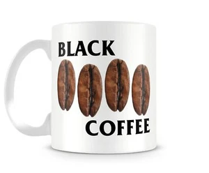 Black Coffee Flag 11 ounce Ceramic Coffee Mug - Picture 1 of 1