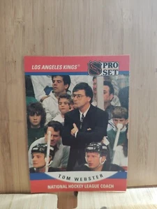 TOM WEBSTER 🏆1990 Pro Set Series II #667 KINGS NHL Hockey Card🏆 - Picture 1 of 2