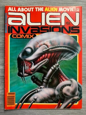 1979 ALIEN INVASION COMIX Warren Magazine #3 VG+ 4.5 Wally Wood / Alex Nino - Image 1 of 3