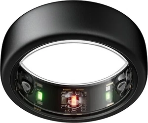 Oura Ring Gen3 Horizon Schwarz Stealth Größe 9 Wearable Smart Ring - Picture 1 of 6