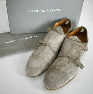 Neu OFFICINE CREATIVE *REVIEN 5* ARDESIA DOPPELMÖNCH handgefertigte Schuhe EU-45 US-12 - Bild 1 von 11